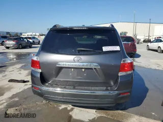 2013 Toyota Highlander Limited with VIN 5TDYK3EHXDS124308, listed as a Copart auction lot 46816875 with 104,832 mi miles and Salvage Title. Bid and sale history available at carsss.com. Image 6.