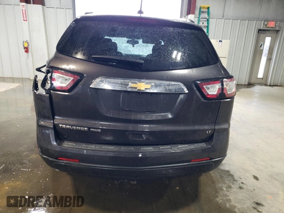 2017 Chevrolet Traverse LT with VIN 1GNKVGKD7HJ261755, listed as a Copart auction lot 51080275 with 118,444 mi miles and Salvage Title. Bid and sale history available at DreamBid. Image 6.