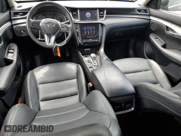 2019 Infiniti QX50 Essential with VIN 3PCAJ5M14KF110135, listed as a Copart auction lot 53288415 with 155,063 mi miles and Salvage title. Bid and sale history available at DreamBid. Image 8.