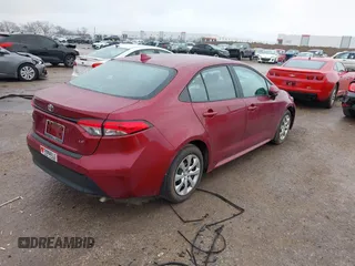 2025 Toyota Corolla LE with VIN 5YFB4MDE9SP246466, listed as a IAAI auction lot 41523599 with 3,200 mi miles. Bid and sale history available at carsss.com. Image 4.