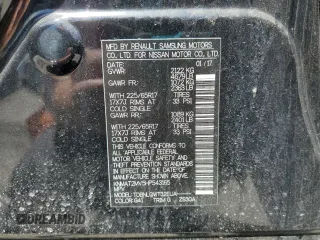 2017 Nissan Rogue SV z VIN KNMAT2MV5HP543165, wystawiony jako Copart lot #53532745 z przebiegiem 136 616 mil mil oraz Szkoda całkowita • Salvage title. Historia ofert i sprzedaży dostępna na DreamBid. Obrazek 13.