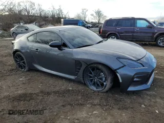 2024 Toyota GR86 Premium with VIN JF1ZNBE11R8755930, listed as a Copart auction lot 88021725 with 9,122 mi miles and Salvage Title. Bid and sale history available at carsss.com. Image 4.