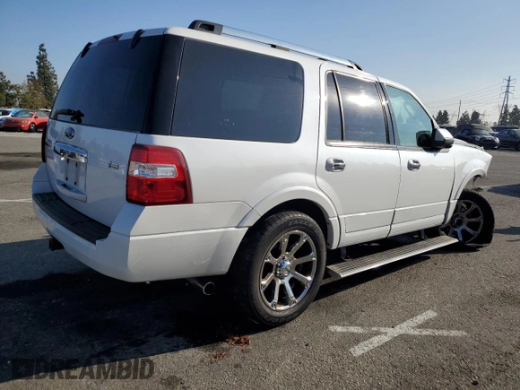 2010 Ford Expedition Limited with VIN 1FMJU2A58AEA33956, listed as a Copart auction lot 73245184 with Not provided miles and Salvage title. Bid and sale history available at DreamBid. Image 3.