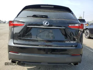 2015 Lexus NX 200t with VIN JTJYARBZ8F2017610, listed as a Copart auction lot 60721405 with 147,813 mi miles and Salvage title. Bid and sale history available at DreamBid. Image 6.