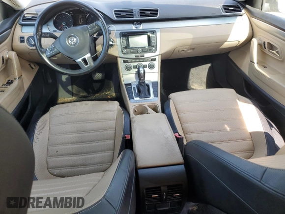 2013 Volkswagen CC Lux with VIN WVWRN7AN8DE524355, listed as a Copart auction lot 77420184 with 96,422 mi miles and Salvage title. Bid and sale history available at DreamBid. Image 8.