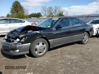 2001 Lexus ES 300 with VIN JT8BF28G610309217, listed as a Copart auction lot 51405815 with 155,261 mi miles and Salvage Title. Bid and sale history available at carsss.com. Image 1.