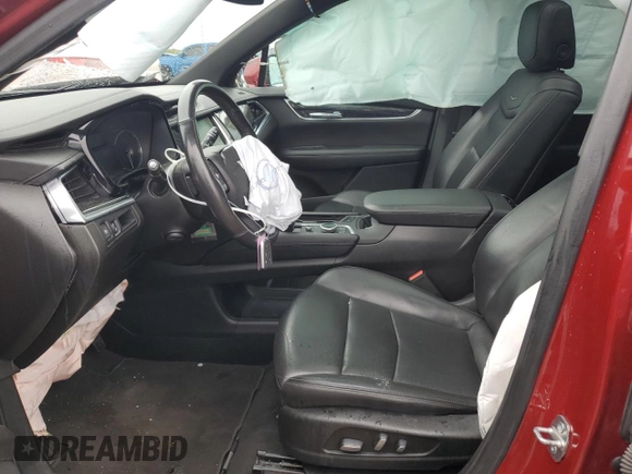 2022 Cadillac XT6 Premium Luxury with VIN 1GYKPDRS6NZ150451, listed as a Copart auction lot 57636235 with 43,553 mi miles and Clean title. Bid and sale history available at DreamBid. Image 7.