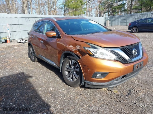 2015 Nissan Murano Platinum with VIN 5N1AZ2MH4FN208380, listed as a IAAI auction lot 41823307 with 138,173 mi miles. Bid and sale history available at carsss.com. Image 1.