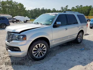 2017 Lincoln Navigator Select with VIN 5LMJJ2HT6HEL06364, listed as a Copart auction lot 59010275 with 65,200 mi miles and Salvage title. Bid and sale history available at DreamBid. Image 1.