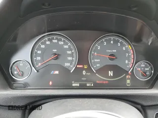 2015 BMW M4 with VIN WBS3R9C50FK335358, listed as a Copart auction lot 45099294 with 48,992 mi miles. Bid and sale history available at carsss.com. Image 9.
