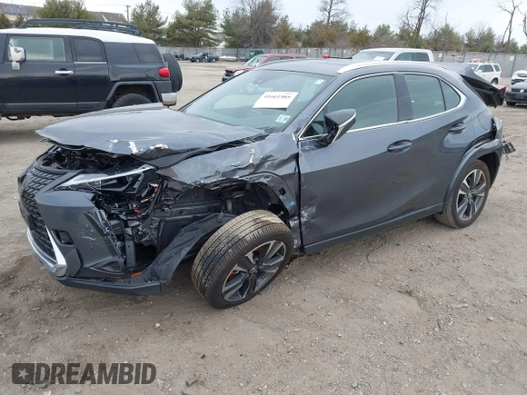 2024 Lexus UX 250h Premium with VIN JTHP9JBH8R2079284, listed as a IAAI auction lot 41661905 with 13,478 mi miles and . Bid and sale history available at DreamBid. Image 2.