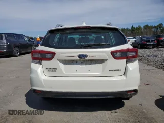 2020 Subaru Impreza Premium with VIN 4S3GTAV67L3722058, listed as a Copart auction lot 54587185 with 85,150 mi miles and Salvage title. Bid and sale history available at DreamBid. Image 6.