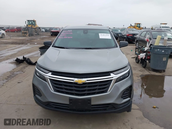2024 Chevrolet Equinox LS z VIN 3GNAXSEG9RL205583, wystawiony jako IAAI lot #41403166 z przebiegiem 20 199 mil mil oraz . Historia ofert i sprzedaży dostępna na DreamBid. Obrazek 13.
