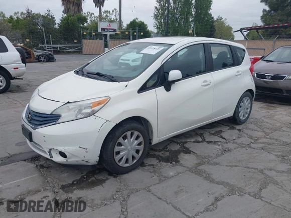 2014 Nissan Note S Plus with VIN 3N1CE2CP6EL398296, listed as a IAAI auction lot 42128123 with 93,688 mi miles and . Bid and sale history available at DreamBid. Image 2.