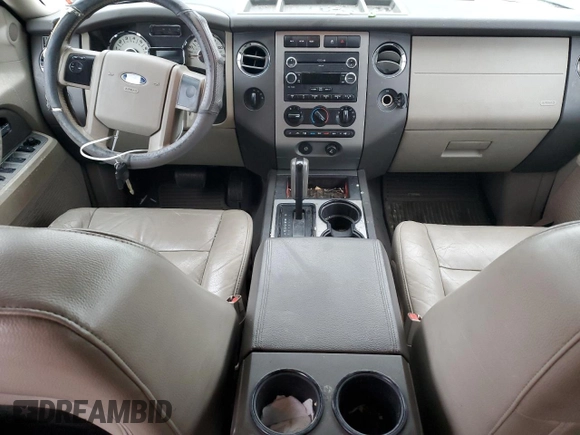 2008 Ford Expedition Max SSV with VIN 1FMFK16558LA04337, listed as a Copart auction lot 44235335 with 219,767 mi miles and Salvage title. Bid and sale history available at DreamBid. Image 8.