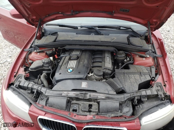 2013 BMW 1 Series 128i with VIN WBAUN1C58DVH78166, listed as a Copart auction lot 59438743 with 0 mi miles and Salvage Title. Bid and sale history available at carsss.com. Image 7.
