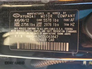 2013 Hyundai Equus Signature z VIN KMHGH4JH1DU063847, wystawiony jako Copart lot #58177565 z przebiegiem 121 715 mil mil oraz Tytuł czysty. Historia ofert i sprzedaży dostępna na DreamBid. Obrazek 13.