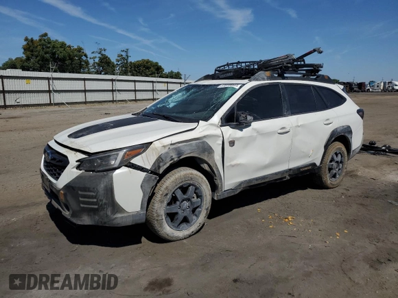 2023 Subaru Outback Wilderness с VIN 4S4BTGUD4P3121222, выставлен на аукционе Copart как лот 57812345 с пробегом 40 582 миль миль и Списание • Salvage title. История ставок и продаж доступна на DreamBid. Изображение 1.
