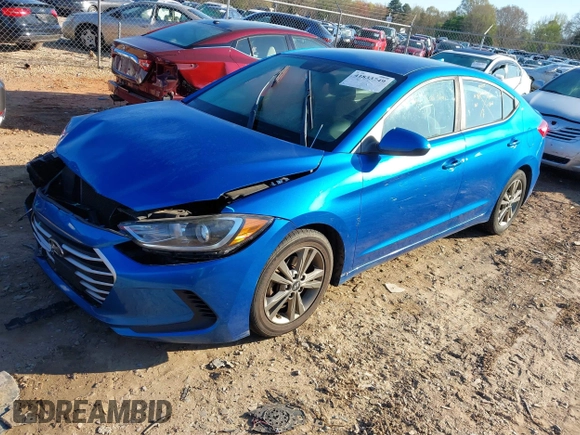2018 Hyundai Elantra SEL with VIN 5NPD84LF6JH313818, listed as a IAAI auction lot 41833749 with 237,802 mi miles and . Bid and sale history available at DreamBid. Image 17.