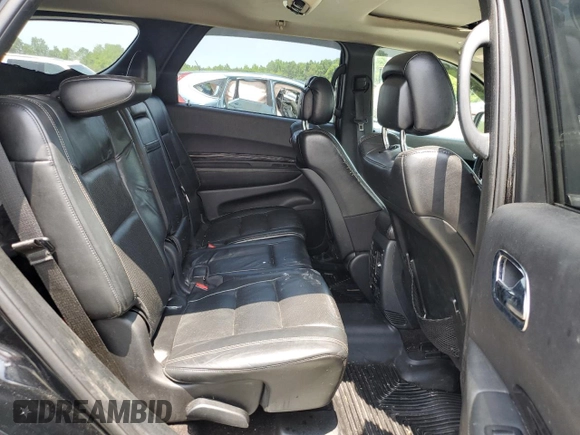 2017 Dodge Durango Citadel Anodized Platinum with VIN 1C4RDHEG5HC774691, listed as a Copart auction lot 57885025 with 176,240 mi miles and Salvage title. Bid and sale history available at DreamBid. Image 11.