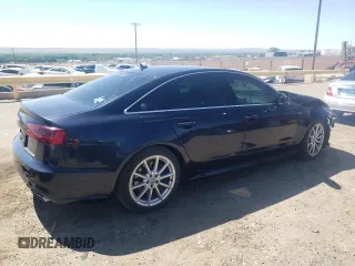 2018 Audi A6 Premium Plus with VIN WAUD8AFC8JN101256, listed as a Copart auction lot 56673244 with 0 mi miles and Salvage Title. Bid and sale history available at carsss.com. Image 3.