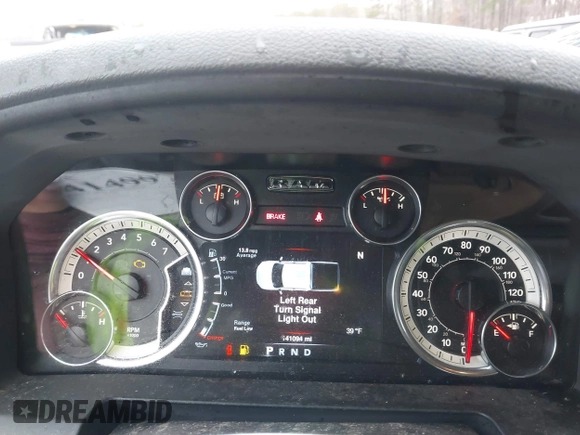 2016 Ram 1500 Lone Star with VIN 3C6RR6LT9GG293044, listed as a IAAI auction lot 41499732 with 141,094 mi miles. Bid and sale history available at carsss.com. Image 7.