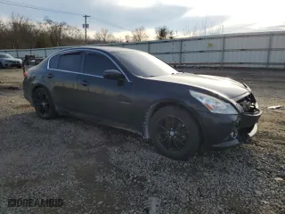 2013 Infiniti G37 Sedan x with VIN JN1CV6AR4DM355205, listed as a Copart auction lot 46341775 with 127,487 mi miles and Salvage Title. Bid and sale history available at carsss.com. Image 4.