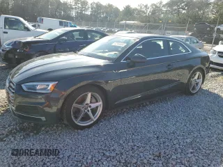 2018 Audi A5 Premium Plus with VIN WAUTNAF51JA004980, listed as a Copart auction lot 42956585 with 95,110 mi miles and Salvage Title. Bid and sale history available at DreamBid. Image 1.