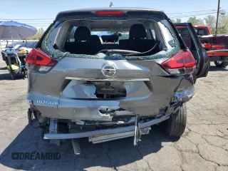 2018 Nissan Rogue SV with VIN KNMAT2MTXJP561309, listed as a Copart auction lot 52651895 with 41,343 mi miles and Salvage Title. Bid and sale history available at carsss.com. Image 6.