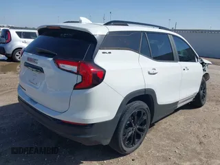 2022 GMC Terrain SLE with VIN 3GKALMEV2NL273267, listed as a IAAI auction lot 41713611 with 25,198 mi miles. Bid and sale history available at carsss.com. Image 4.