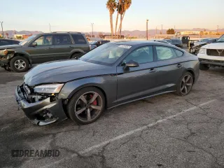 2023 Audi A5 Sportback S line Premium Plus with VIN WAUFACF55PA008172, listed as a Copart auction lot 71314052 with 1,821 mi miles. Bid and sale history available at carsss.com. Image 1.