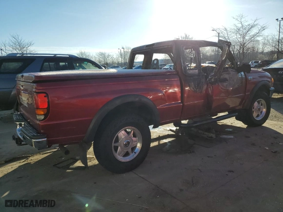 1999 Mazda B-Series 4WD Truck SE with VIN 4F4ZR17X9XTM45844, listed as a Copart auction lot 50121505 with 0 mi miles and Salvage Title. Bid and sale history available at carsss.com. Image 3.