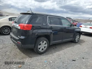 2014 GMC Terrain SLE with VIN 2GKALMEK1E6243896, listed as a Copart auction lot 51001095 with 150,381 mi miles and Salvage Title. Bid and sale history available at carsss.com. Image 3.