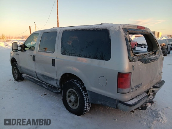 2003 Ford Excursion XLT с VIN 1FMNU41S73ED20341, выставлен на аукционе Copart как лот 85824804 с пробегом 166 539 миль миль и Списание • Salvage title. История ставок и продаж доступна на DreamBid. Изображение 2.