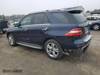2014 Mercedes-Benz M-Class ML 350 with VIN 4JGDA5JB0EA386539, listed as a Copart auction lot 43509915 with 134,627 mi miles and Salvage Title. Bid and sale history available at carsss.com. Image 2.