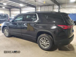 2022 Chevrolet Traverse LT Cloth with VIN 1GNEVGKW9NJ193808, listed as a Copart auction lot 47380713 with 6,028 mi miles. Bid and sale history available at carsss.com. Image 2.