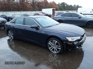 2021 Audi A6 Premium Plus with VIN WAUL2AF24MN078793, listed as a Copart auction lot 80680293 with 9,137 mi miles. Bid and sale history available at carsss.com. Image 4.