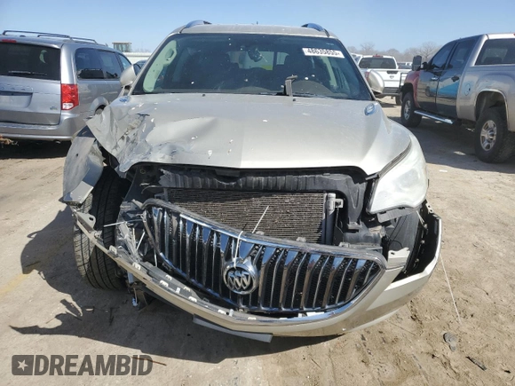 2014 Buick Enclave Leather with VIN 5GAKVBKD6EJ368384, listed as a Copart auction lot 48635855 with 202,879 mi miles and Salvage Title. Bid and sale history available at DreamBid. Image 5.
