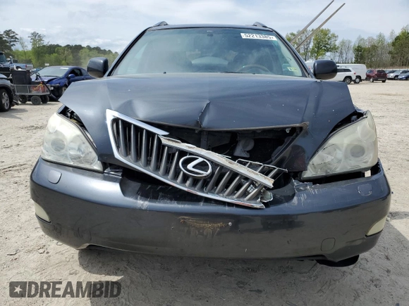 2009 Lexus RX 350 with VIN 2T2HK31U69C111392, listed as a Copart auction lot 52213385 with 153,225 mi miles and Salvage Title. Bid and sale history available at DreamBid. Image 5.