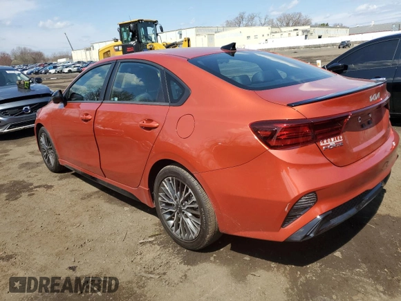 2024 Kia Forte GT-Line with VIN 3KPF54AD1RE734977, listed as a Copart auction lot 52178585 with 12,196 mi miles and Salvage Title. Bid and sale history available at carsss.com. Image 2.