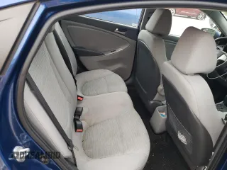 2015 Hyundai Accent GLS with VIN KMHCT4AE4FU886410, listed as a Copart auction lot 62561083 with 124,306 mi miles. Bid and sale history available at carsss.com. Image 10.