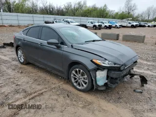 2020 Ford Fusion SE with VIN 3FA6P0HD3LR254938, listed as a Copart auction lot 50788375 with 0 mi miles and Salvage Title. Bid and sale history available at carsss.com. Image 4.