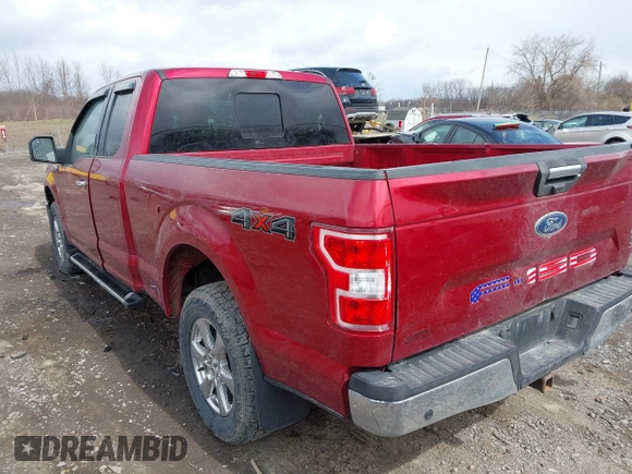 2018 Ford F-150 XL z VIN 1FTFX1E5XJFB66587, wystawiony jako IAAI lot #41870713 z przebiegiem 72 991 mil mil oraz . Historia ofert i sprzedaży dostępna na DreamBid. Obrazek 3.