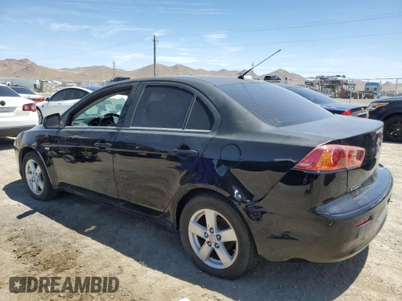 2009 Mitsubishi Lancer ES with VIN JA3AU26U19U032068, listed as a Copart auction lot 58180314 with 163,321 mi miles and Salvage Title. Bid and sale history available at carsss.com. Image 2.