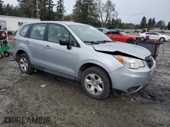 2014 Subaru Forester 2.5i with VIN JF2SJAAC4EH482566, listed as a Copart auction lot 51013265 with 123,854 mi miles and Salvage Title. Bid and sale history available at DreamBid. Image 4.