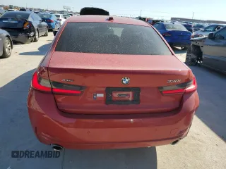 2024 BMW 3 Series 330i xDrive with VIN 3MW89FF00R8E40500, listed as a Copart auction lot 48348455 with 15,601 mi miles and Salvage Title. Bid and sale history available at carsss.com. Image 6.