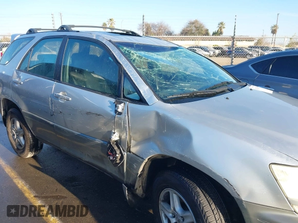 2003 Lexus RX 300 with VIN JTJGF10U330150157, listed as a IAAI auction lot 41325933 with 198,075 mi miles and . Bid and sale history available at carsss.com. Image 6.