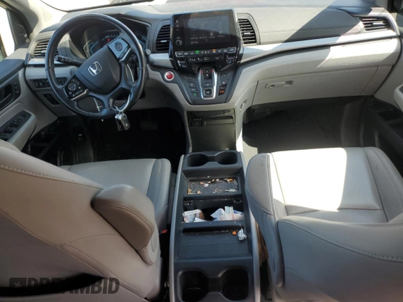 2020 Honda Odyssey EX-L with VIN 5FNRL6H7XLB044239, listed as a Copart auction lot 51140925 with 106,702 mi miles and Salvage Title. Bid and sale history available at carsss.com. Image 8.