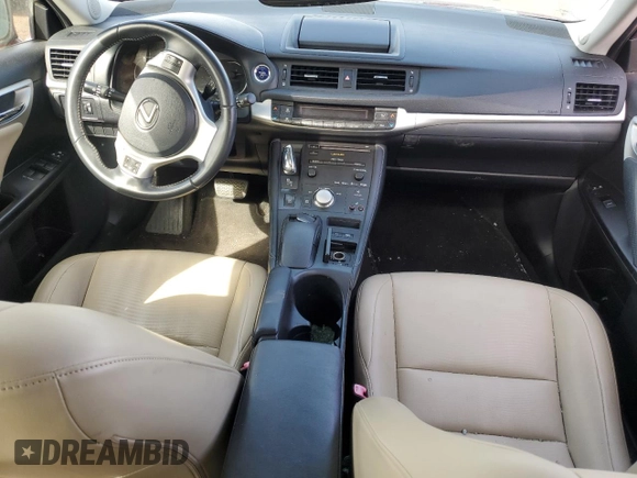 2013 Lexus CT 200h с VIN JTHKD5BH4D2167516, выставлен на аукционе Copart как лот 47007935 с пробегом Не указан миль и Списание • Salvage title. История ставок и продаж доступна на DreamBid. Изображение 8.