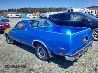1981 Chevrolet El Camino z VIN 1GCCW80HXBZ404115, wystawiony jako Copart lot #58426095 z przebiegiem Nie podano mil oraz Szkoda całkowita • Salvage title. Historia ofert i sprzedaży dostępna na DreamBid. Obrazek 2.